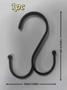 1/5/10/20Pcs Heavy Duty S-Hook Rack, Multi-Purpose Thickened Metal Hooks For Kitchen, Bathroom, Dorm & Home Organization - Multicolor - View 3