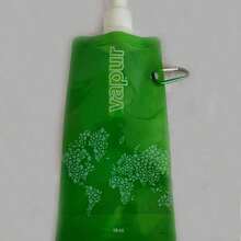 1pc, Portable Folding Water Bag, Outdoor Sports Equipment Kettle Water Bag - Multicolor - View 4