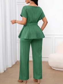 Maternity Plus Size Sports Bodysuits & Jumpsuits - 綠色 - 查看 7