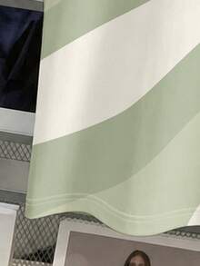 Manfinity Hypemode Camiseta sin mangas de cuello redondo con estampado de estrellas para hombre, talla estándar, vacaciones - Verde - Ver 5