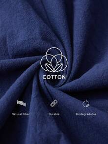 Aalyst Gaun Tanpa Lengan Minimalis Kasual Serbaguna untuk Wanita, Warna Polos, Resleting Depan, Tali Serut, Cocok untuk Liburan Musim Panas Warna Biru Tua - Navy Blue - View 6