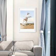 1/3 إطار صور خشبي 30 * 40 سم، يناسب صور 30 * 40 سم/12 * 16 بوصة، متوفر باللون الأحمر/الأسود وألوان أخرى، لا يشمل ورق الصور، هدية عيد ميلاد/تخرج - متعدد الألوان - مشاهدة 4