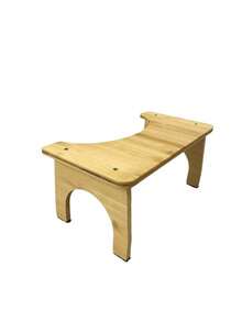 Bangku Jongkok Bambu, Bangku Toilet Portabel Dewasa, Bangku untuk Mengatasi Sembelit, Desain Melengkung, Anti Benturan, Perlengkapan Perjalanan Penting - MultiWarna - View 9