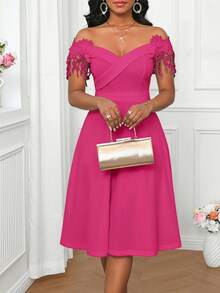 SHEIN Lady Festival Outfit Women Pastal Dress Elegant Sexy Romantic ...