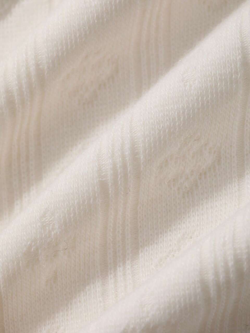 Men's Textured Fabric Short Sleeve Solid Color Basic White Half-Placket T-Shirt Summer