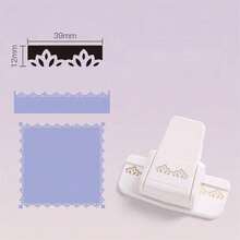 1pc DIY Lace Embossing Machine, Artistic Hole Punch, Cute Edging Tool, Scrapbooking Hole Punch - multicolor - View 11