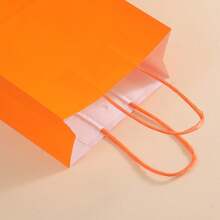6/12 Pcs Thickened  Kraft Paper Bags, Small Size, Universal Bags For Gift Wrapping & Shopping, Suitable For Mother's Day And All Festivals - View 4