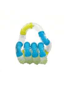 1pc Braintools Imagine Tangle Twist Twisty Link Fidget, Smooth Rounded Interlocking Loop, Flexible Hand Rotation Accessory, Non-Sticky Glossy Finish, Portable Desk Focus Item For Travel - Multicolor - View 8