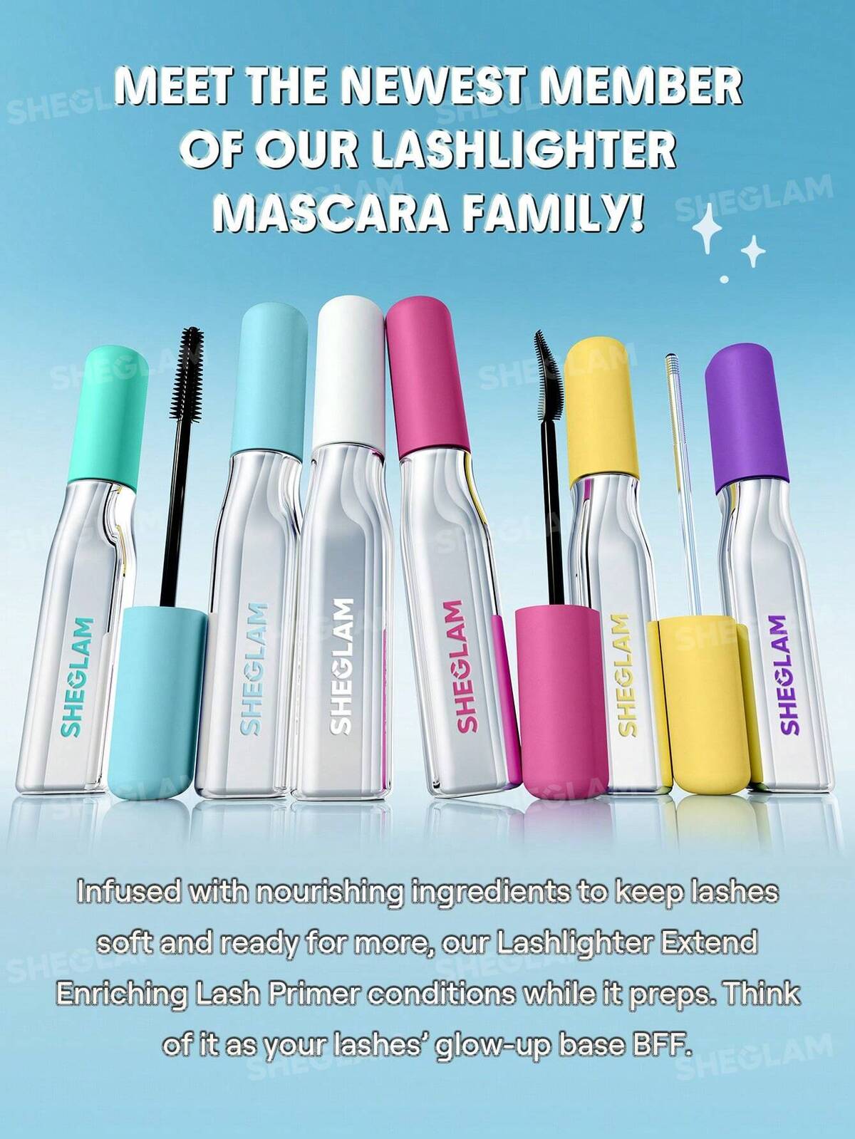 Lashlighter Extend Enriching Lash Primer-White