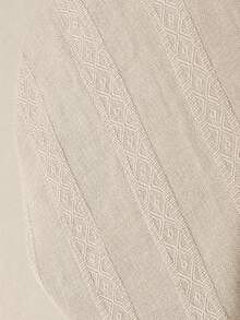 Sunnyshic Women's Lace Trim Tie-Front Dress Beach Vacation Pink Summer Tropical Sexy - Beige - View 7
