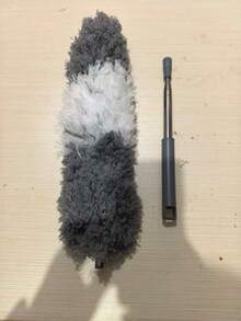 Microfiber Duster With Extendable Handle, Reusable Bendable Washable Duster For Cleaning Ceiling Fans, High Ceilings, Blinds, Furniture, Cars & Cabinets, Perfect For Home & Party Cleaning - Gray - View 7