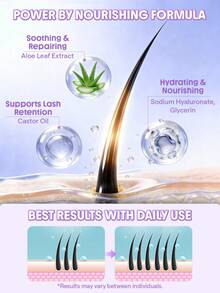 SHEGLAM Lash Ritual 滋養精華 - 無色 - 查看 4