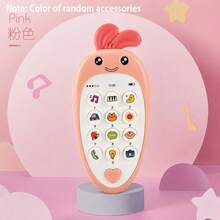MINKOJA MINKOJA Baby Phone Toy With Music, Sound, Teething Rubber, Simulated Phone, Early Education Toy, Children's Gift - Multicolor - View 10