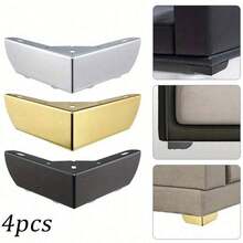 4pcs Heavy Duty Metal Furniture Legs, Triangular Sofa Legs, DIY Furniture Hardware Legs - multicolor - View 8