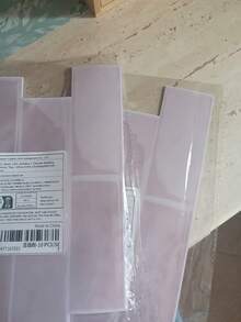 WoStick 防水砖纹墙板 DIY 瓷砖，可移除自粘墙砖贴纸，适用于厨房防溅板、浴室、节日装饰、壁纸、墙贴、房间装饰、墙面装饰、即撕即贴浴室装饰 - 薔薇粉 - 查看 1