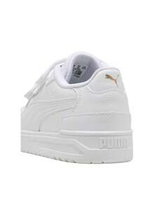 Puma حذاء رياضي للأطفال Shuffle Downtown Lo Jr أبيض 403740 01 - أبيض - مشاهدة 3