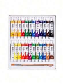 SHEIN 12/18/24/36 Color Vibrant Colors 5ml Tubes Watercolor Tubes With Great Value Water Color Paints Art Supplies For Adults Artists And Beginners,Back To School,School Supplies - Multicolor - View 16