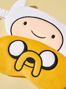ADVENTURE TIME X SHEIN 3D卡通睡眠遮光眼罩，可愛3D造型，精緻刺繡，有效遮光，柔軟面料 - 彩色 - 查看 7