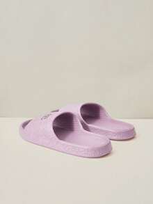 Cuccoo Ladies, Purple, Slippers, Cute Patterned Decoration. - Purple - View 6