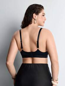 Slumbrini 3pcs Plus Size Women's Comfortable Wireless Unpadded Bras - Multicolor - View 9