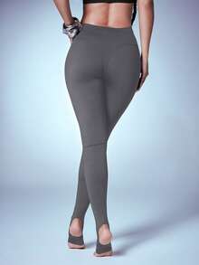 Denimoi Legging Stirrup Pinggang Tinggi Seksi, Bawahan untuk Acara Klub GNO, Busana Malam Perempuan untuk Konser - Dark Grey - View 12