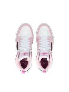 Puma EVOLVE Kids' Sneakers Retro Comfortable Versatile Training Travel Running White 393831-43 - Rosa - Visualizzare 3