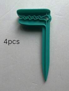 4 piezas de pinzas para toalla de playa, pinzas para estera de picnic, pinzas para estera de camping, pinzas de plástico para toalla - Multicolor - Ver 14