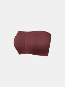 SHAPORA Conjunto De 5 Piezas De Sujetador De Tubo De Color Sólido Para Mujer - Multicolor - Ver 12