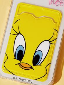 LOONEY TUNES X SHEIN Funda de teléfono de moda con estampado de dibujos animados envuelta en tarjeta - transparente - Ver 7