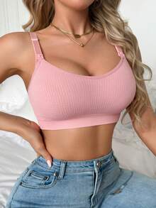 Moonlight&Mama 3pcs Seamless Maternity Underwear, Postpartum Nursing Bra, High Elasticity, Soft Comfortable Skin-Friendly - Multicolor - View 5