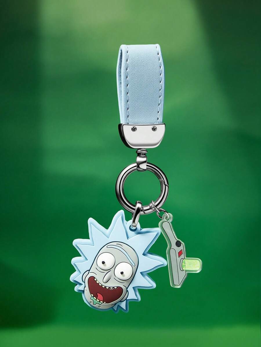 Rick and Morty X SHEIN Key Cover - Light blue - View 1