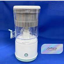 3.7 Portable Citrus Juicer, Multifunctional Automatic Orange & Lemon Squeezer, Detachable Design, USB Rechargeable, PP Material, One-Button Control, Ideal For Homemade Fresh Juice, Perfect Christmas Holiday Gift - Multicolor - View 6