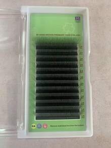 1PC Glamlash 12Rows C/D/L/LU/M W Shape Eyelash Extension 0.07mm 3D Premade Volume Fan Lashes W Style Lashes Faux Mink Volume Lashes Natural Eyelash Lash Clusters, Eyelash Clusters, Individual Eyelashes, Lashes, Fake Lashes - Black - View 12