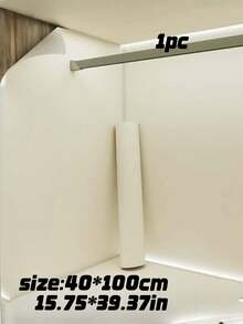 1 Roll Self-Adhesive Peel And Stick Wallpaper, Waterproof & Mold Resistant PVC Wall Stickers With Measurement Guide, Removable Traceless Wall Covering For Bedroom, Wardrobe, Cabinet & Home Renovation - A - View 9