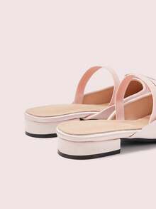 CUCCOO DOLLMOD Summer Big Bow Decoration, Sweet Style Sandals Shopping Date - Pink - View 6