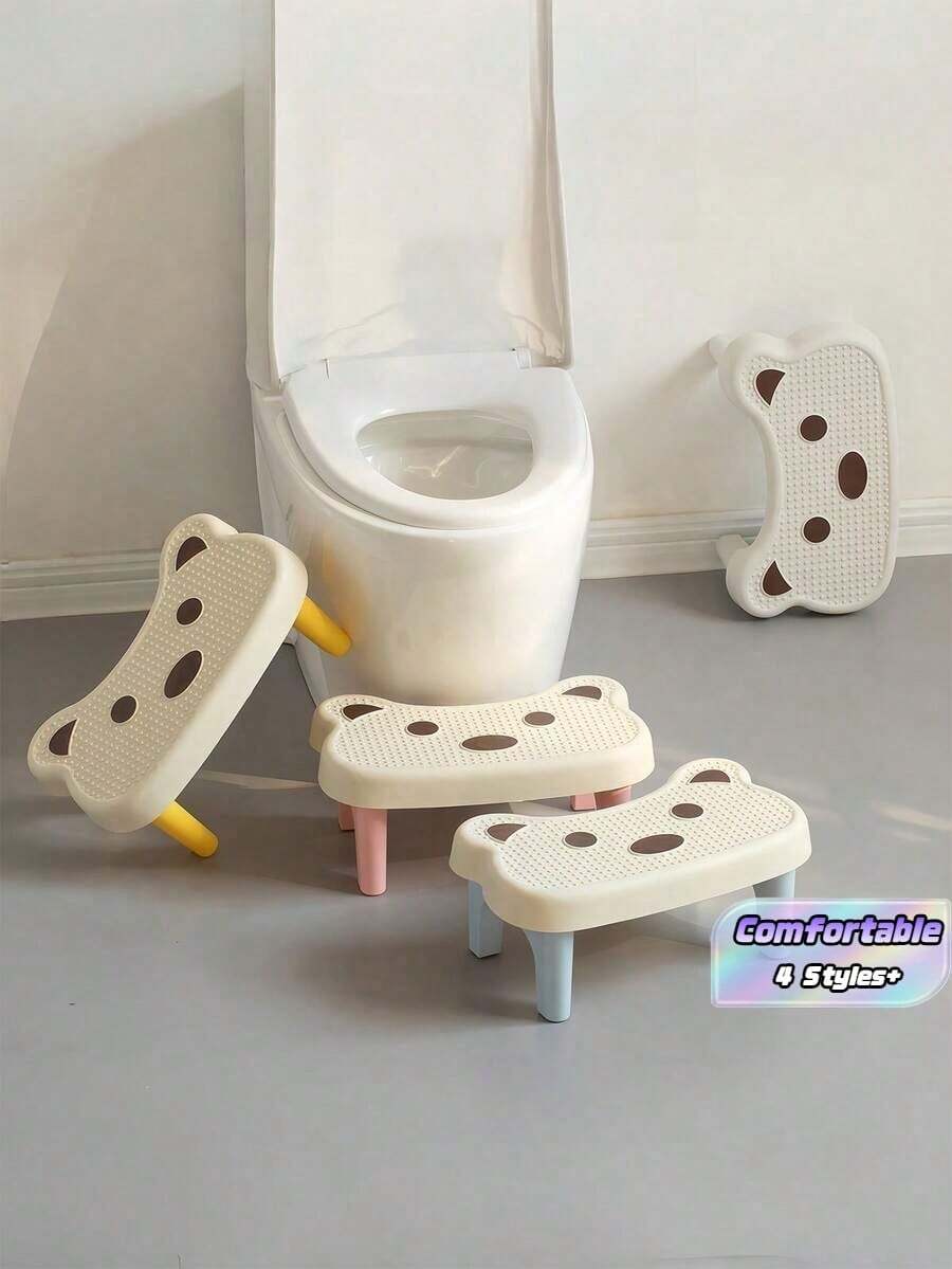 加厚家用蹲便器、蹲便器、蹲便器與馬桶腳踏凳。馬桶腳踏凳採用弧形設計,能更好地貼合馬桶,且腳踏板角落圓潤,防止手部受傷。 - 彩色 - 查看 1