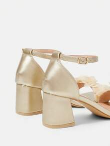 CUCCOO HITCHD Women's High Heel Sandals Summer - Gold - View 11