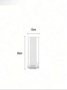Acrylic Transparent Cylinder Vase Set, Tall Floor VasesUnbreakable Plastic Vases, Suitable For Living Room,Desk, Wedding Centerpiece Flower BouquetDecoration In Different Sizes - transparent - View 26