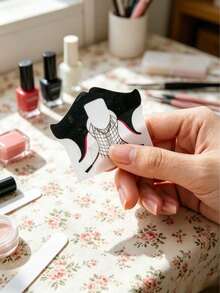 Stiletto Nail Forms, 100 PCS - Multicolor - View 7
