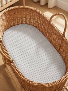 Cozy Pixies Doudou Velvet Is Soft And Comfortable, Solid Color Simple Fitted Sheet, Can Be Replaced By Cleaning, Suitable For Replacement Of Newborn. - Multicolor - View 8