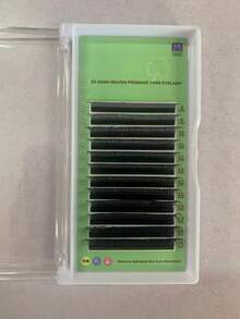 1PC Glamlash 12Rows C/D/L/LU/M W Shape Eyelash Extension 0.07mm 3D Premade Volume Fan Lashes W Style Lashes Faux Mink Volume Lashes Natural Eyelash Lash Clusters, Eyelash Clusters, Individual Eyelashes, Lashes, Fake Lashes - Black - View 10