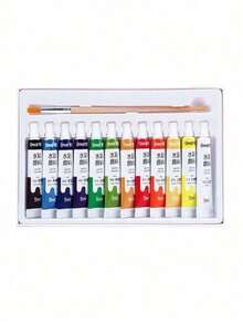 SHEIN 12/18/24/36 Color Vibrant Colors 5ml Tubes Watercolor Tubes With Great Value Water Color Paints Art Supplies For Adults Artists And Beginners,Back To School,School Supplies - Multicolor - View 14