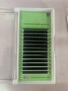 1PC Glamlash 12Rows C/D/L/LU/M W Shape Eyelash Extension 0.07mm 3D Premade Volume Fan Lashes W Style Lashes Faux Mink Volume Lashes Natural Eyelash Lash Clusters, Eyelash Clusters, Individual Eyelashes, Lashes, Fake Lashes - Black - View 26