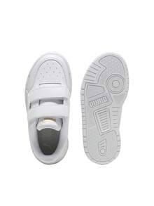 Puma حذاء رياضي للأطفال Shuffle Downtown Lo Jr أبيض 403740 01 - أبيض - مشاهدة 4
