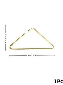Cirelle 1PC Solid Aluminum Alloy Triangular Pants Hanger, Light Luxury Non-Marking Clothes Drying Rack, Wet Dry Dual Use Durable Garment Organizer, Space Saving Storage For Closet Balcony Bedroom, Ideal Housewarming Gift - Multicolor - View 12