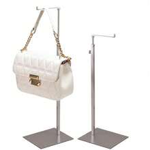Stainless Steel Handbag Display Rack, Upgraded Adjustable Round Inner Bar, Gold/Silver Color Options, Multi-Functional Display For Bags / Hats / Jewelry, Suitable For Home / Boutique, Rust-Proof And Durable, Easy To Install. - multicolor - View 9