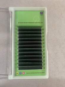 1PC Glamlash 12Rows C/D/L/LU/M W Shape Eyelash Extension 0.07mm 3D Premade Volume Fan Lashes W Style Lashes Faux Mink Volume Lashes Natural Eyelash Lash Clusters, Eyelash Clusters, Individual Eyelashes, Lashes, Fake Lashes - Black - View 18