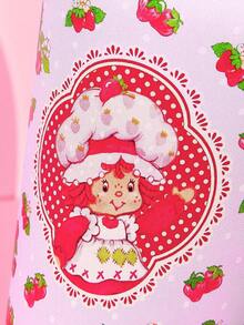 Strawberry Shortcake X SHEIN 360 Ml / 12 Oz Leak-Proof Stainless Steel, Convenient To Carry, Portable Cup - Pink - View 5