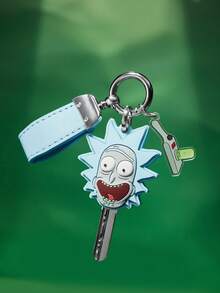 Rick and Morty X SHEIN Key Cover - Light blue - View 2