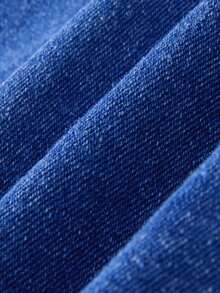 GlowEve Women's Blue And White Asymmetrical Hem Camisole Denim Top Vacation Summer Cute - Blue - View 6